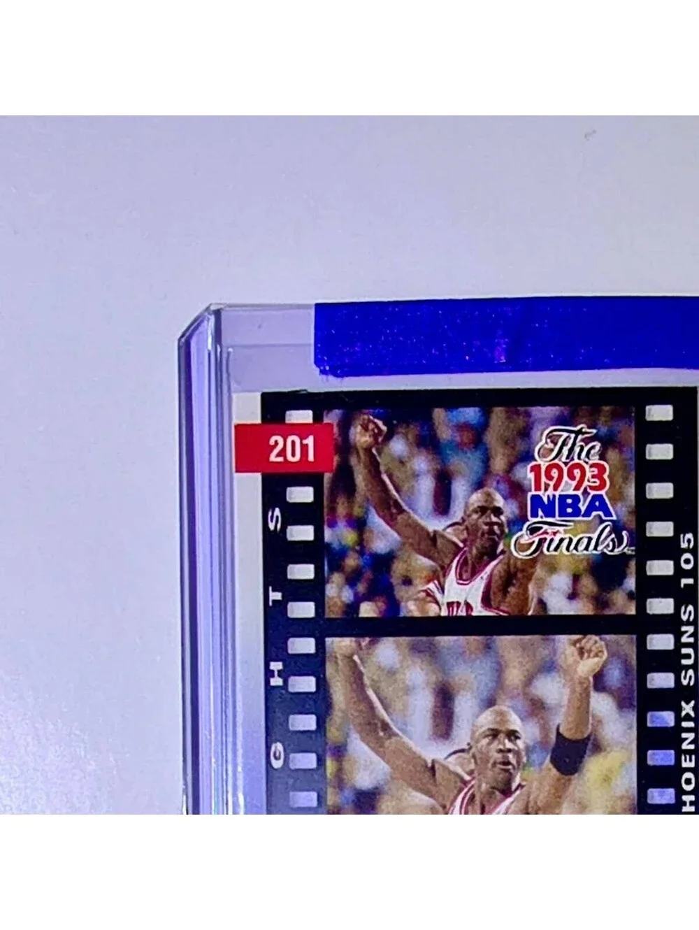 Michael Jordan 1993-94 Upper Deck NBA Finals #201 Basketball Card Chicago Bulls